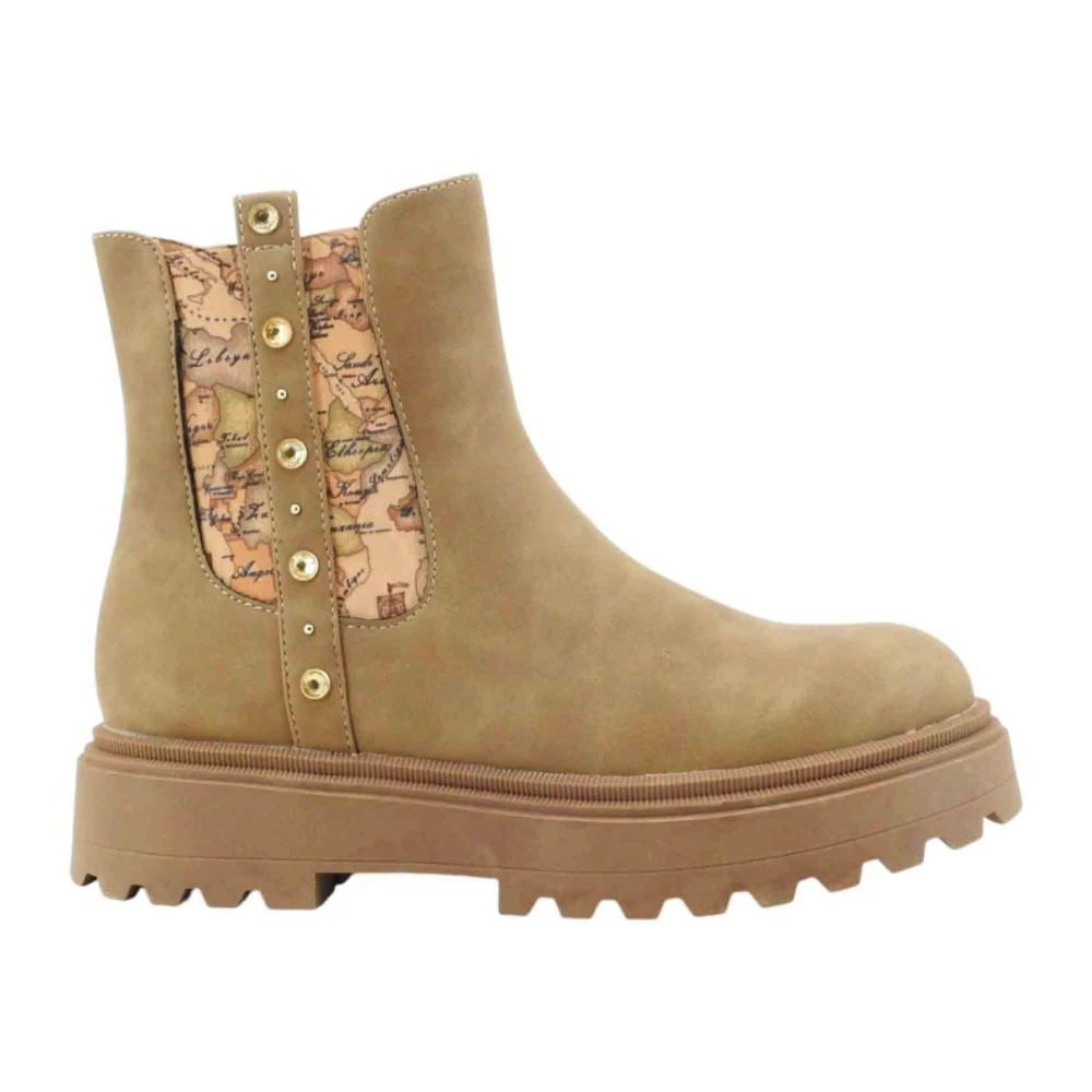 Alviero Martini 1A Classe Beige Chelsea Boots, Female, 5 Uk, Chelsea Boots