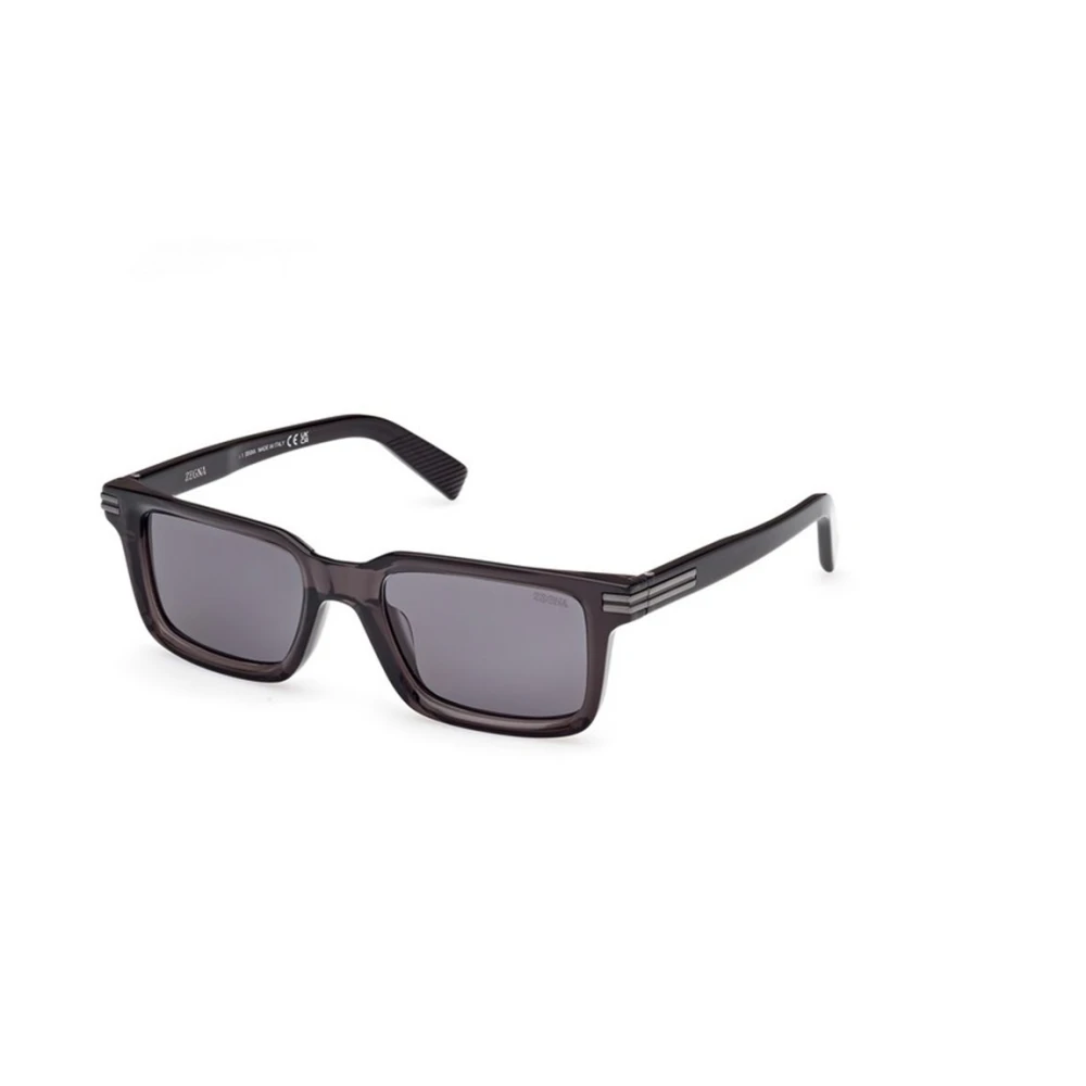 Zegna Gray Sunglasses, Male, 53 Mm, Authentic Premium Quality Glasses
