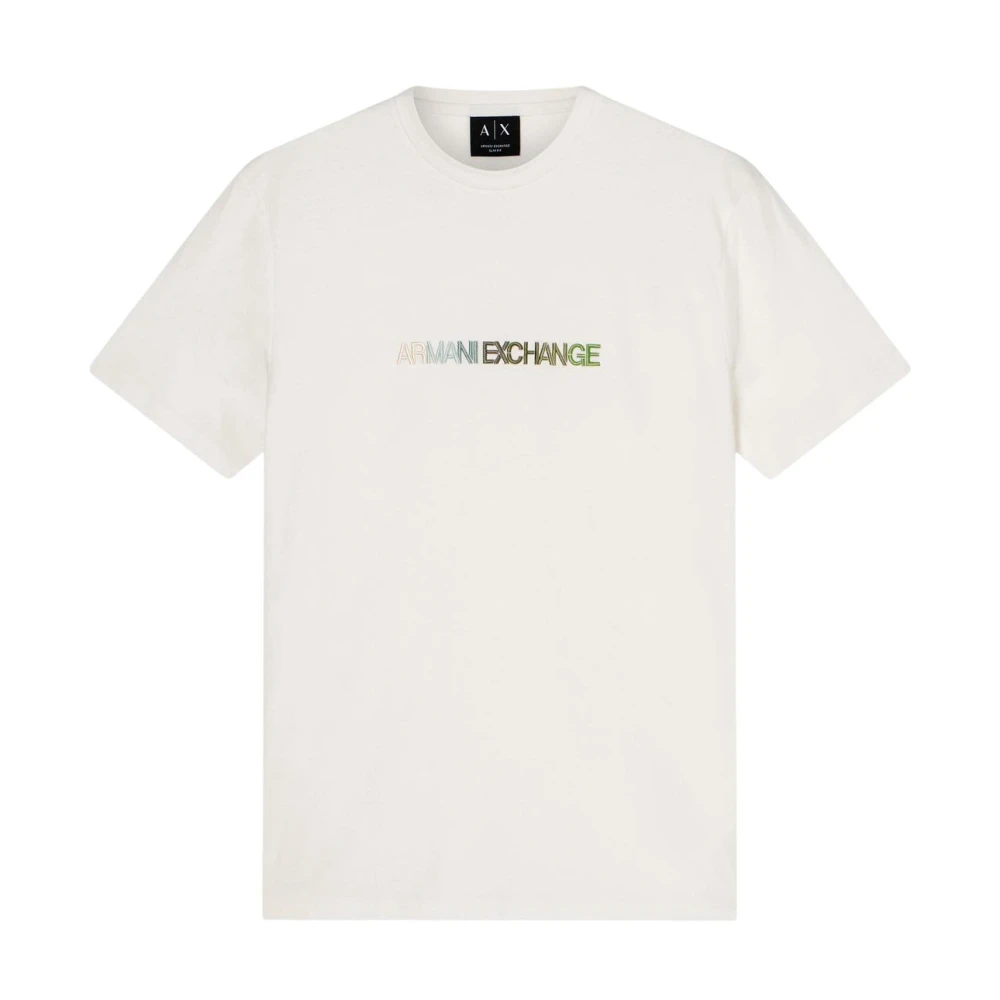 Armani Exchange Hombre Blanco Camisetas, Talla: Xl