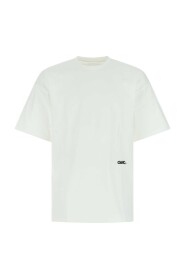 Wit katoenen oversized t-shirt