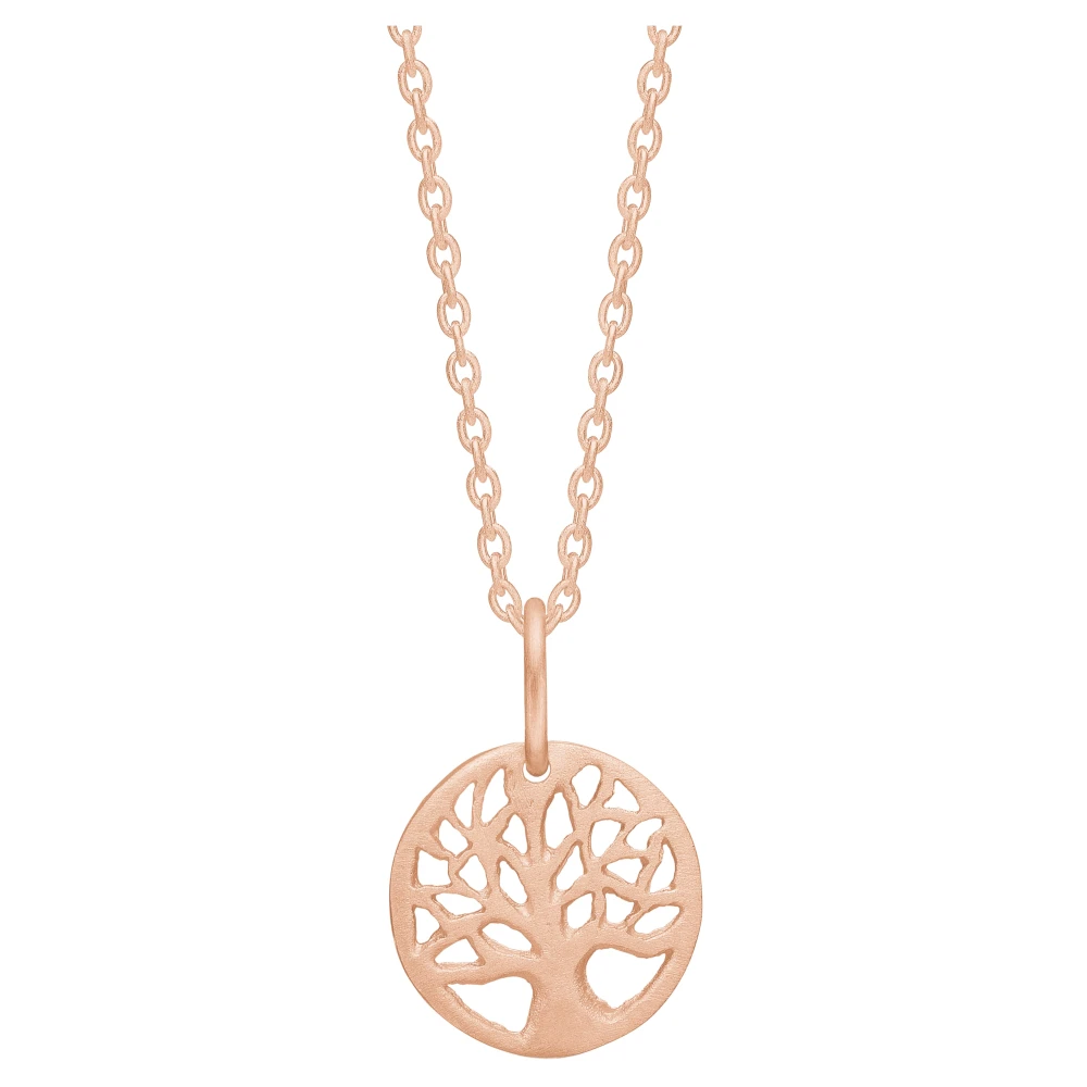 Frk. Lisberg Tree of life necklace rosagold Rosa Dam