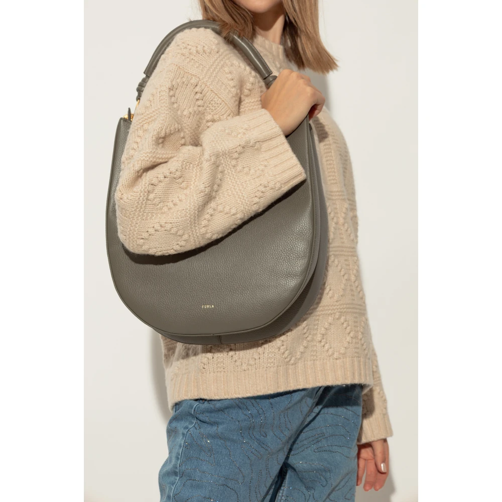 Furla Tas Sfera Groot Gray Dames