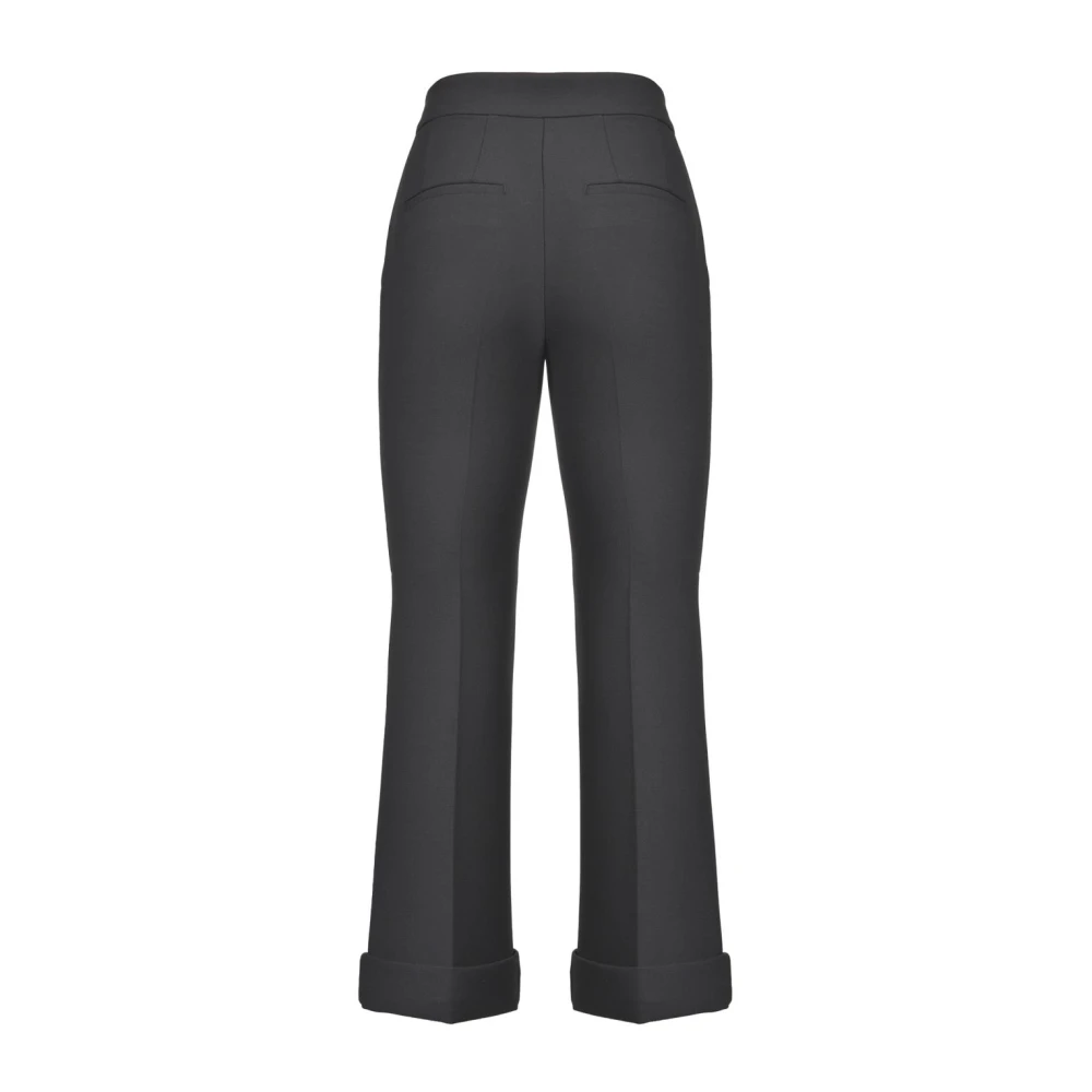 pinko Technische Gepantserde Broek Black Dames