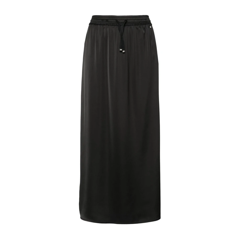 Herno Midi Rok met Kant Black Dames