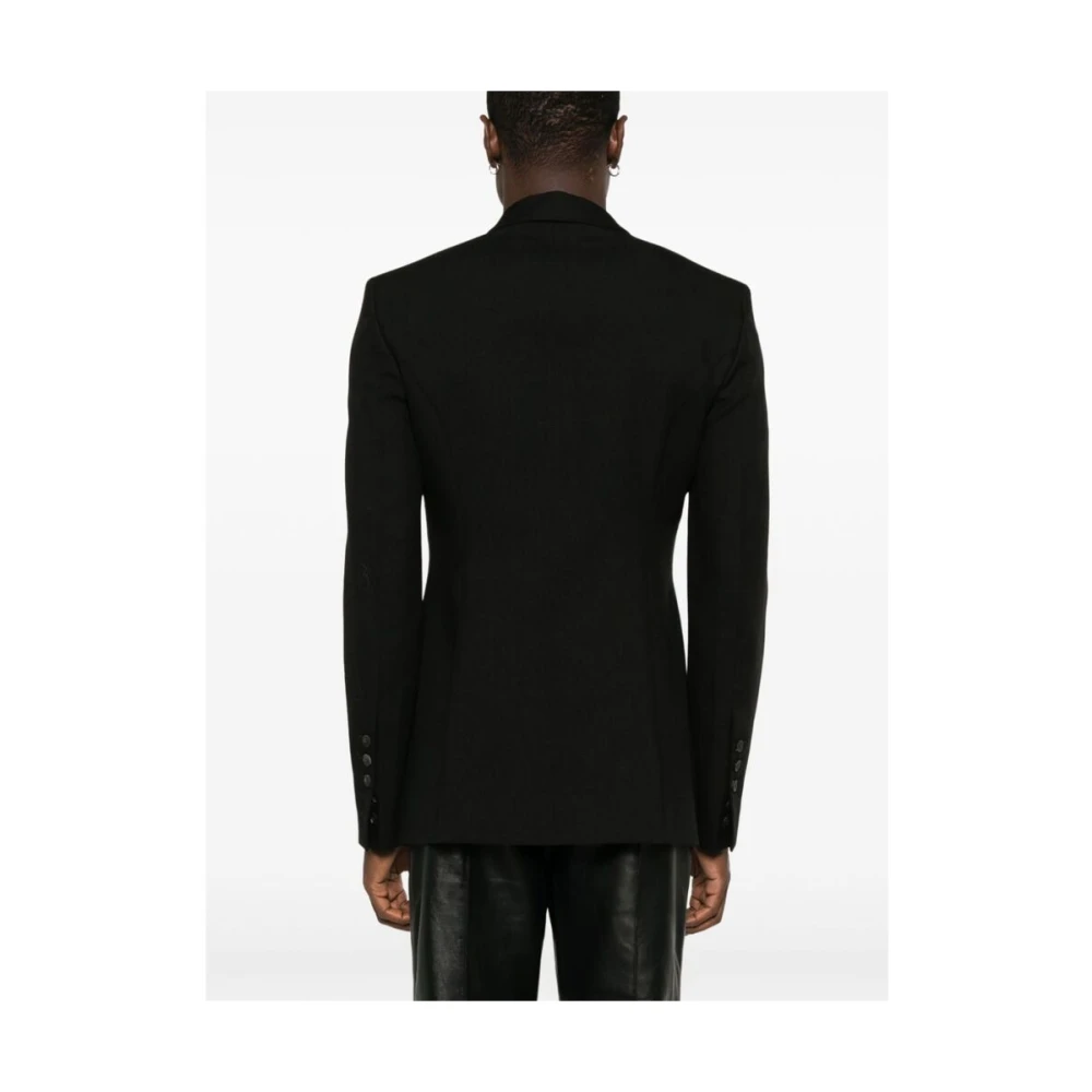 Rick Owens Fogpocket Soft Blazer Black Heren