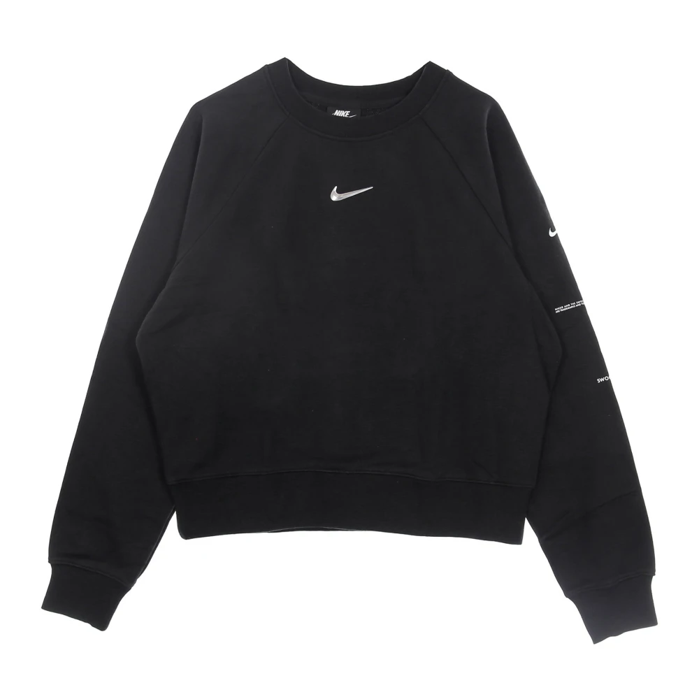 Nike Lättvikts Crewneck Sportswear Tröja Black, Dam