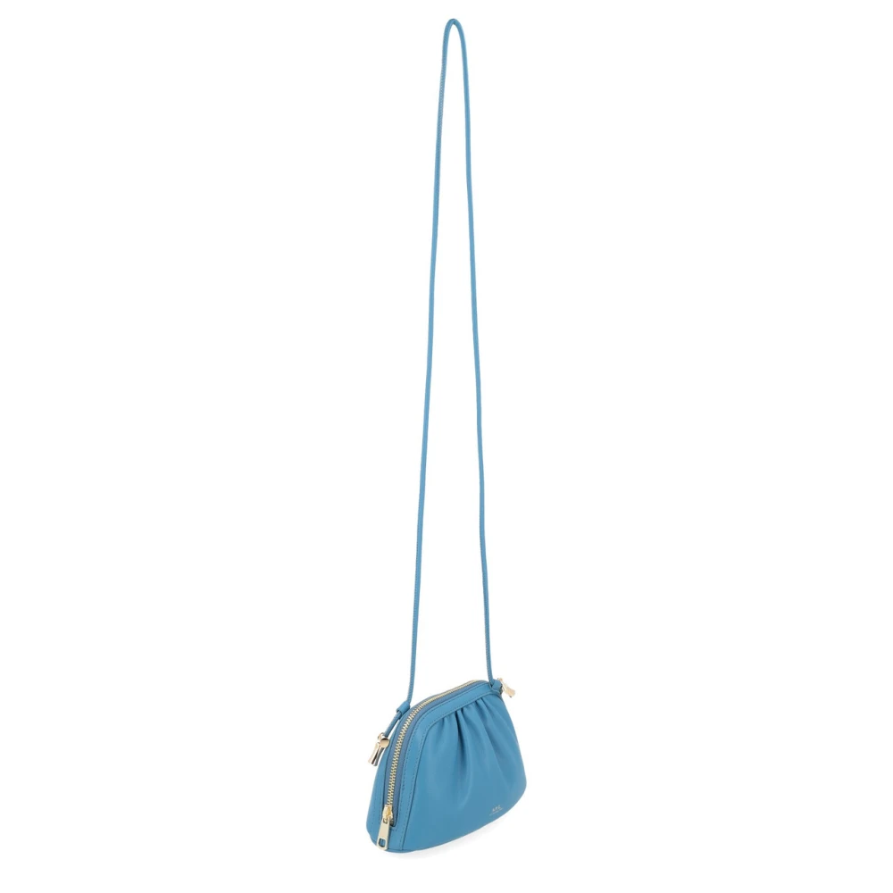 A.p.c. Ninon Kleine Portemonnee Tas Blue Dames