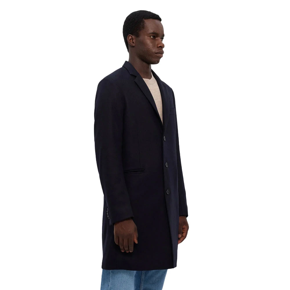 PS By Paul Smith Navy Wollen Jas M2R-116R-N21059 Blue Heren