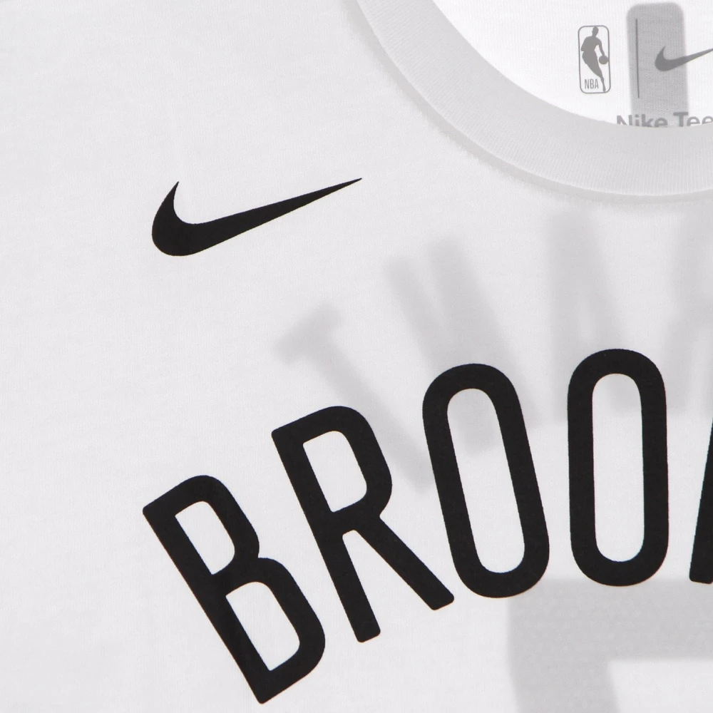 Nike Brooklyn Nets Kevin Durant Tee White Heren