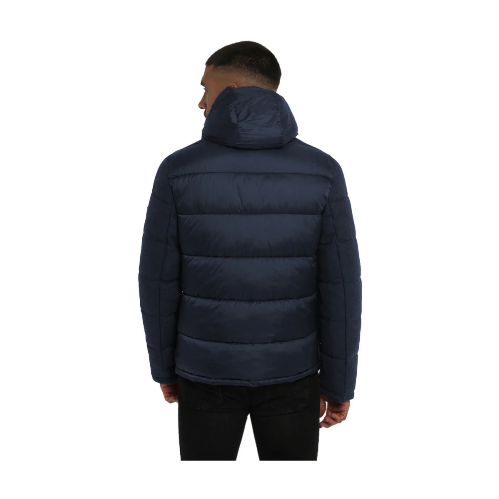 YES ZEE Kleding Jassen Blue Heren