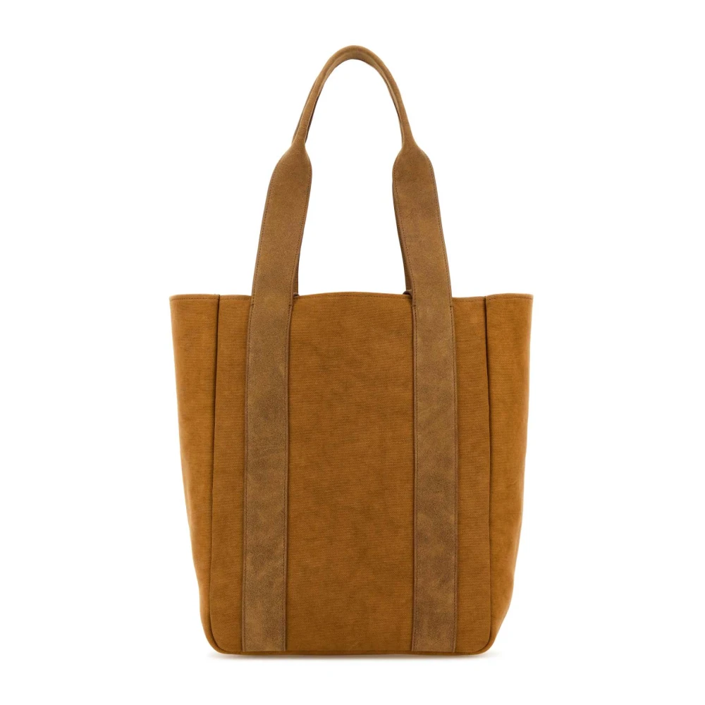 JW Anderson Canvas Workwear Shopping Bag Brown Dames