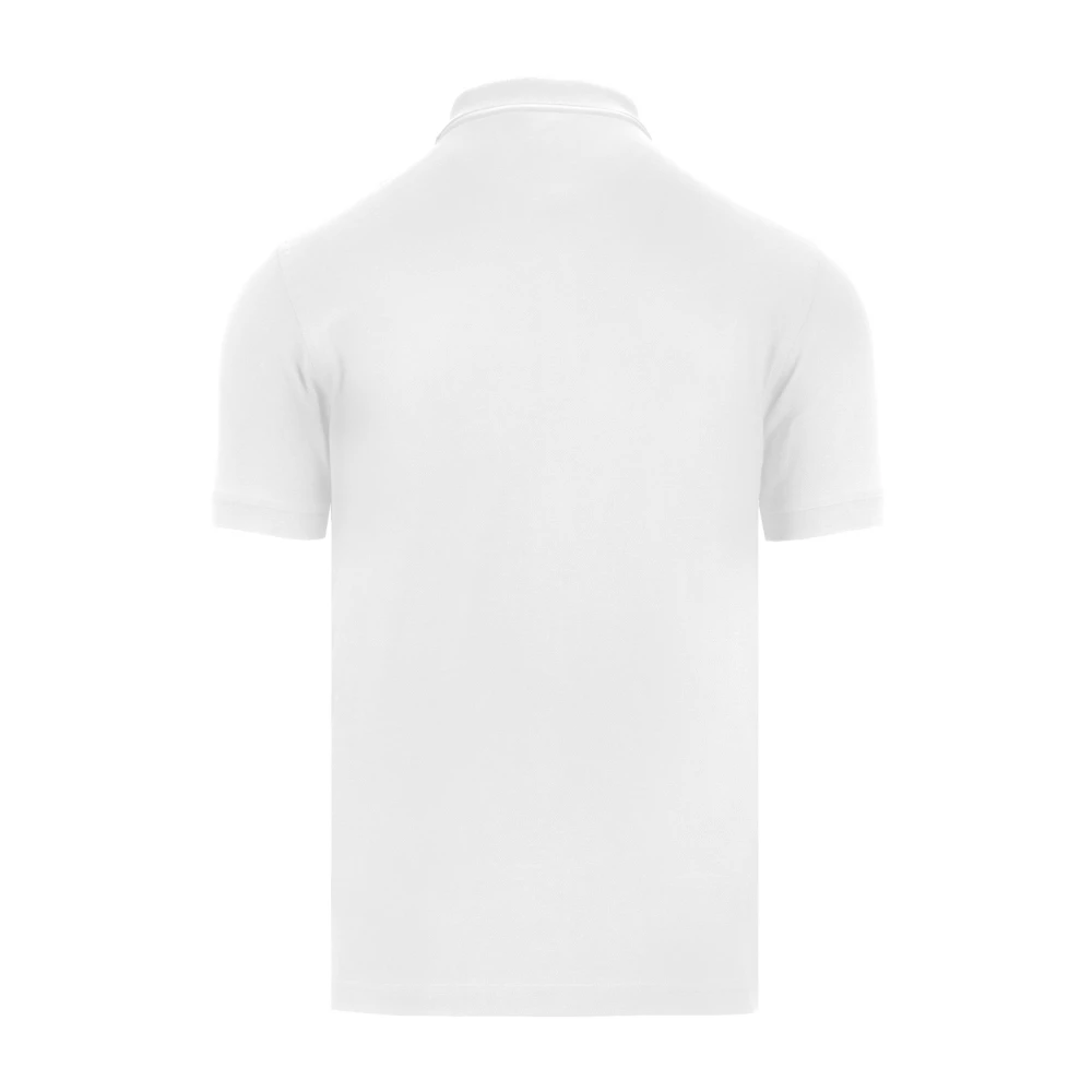Fay Heren Knoop Polo Shirt White Heren