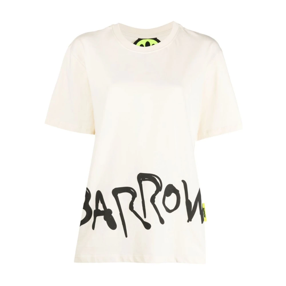 Barrow Jersey T-Shirt Beige Heren