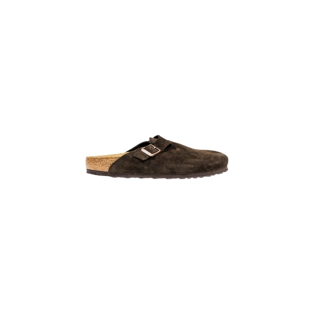 Birkenstock Brown Boston - Male - Mules - 9 Uk - Shoes