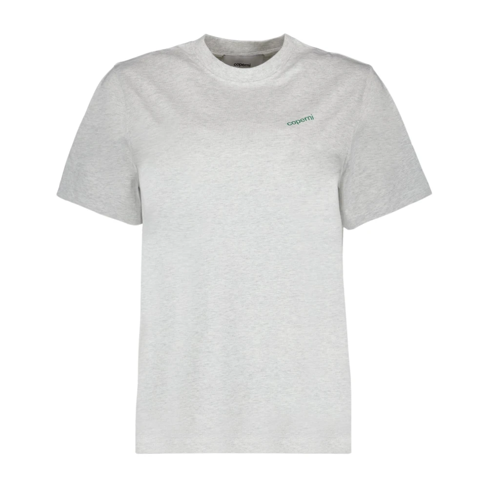 Coperni Logo Print T-Shirt Gray Dames