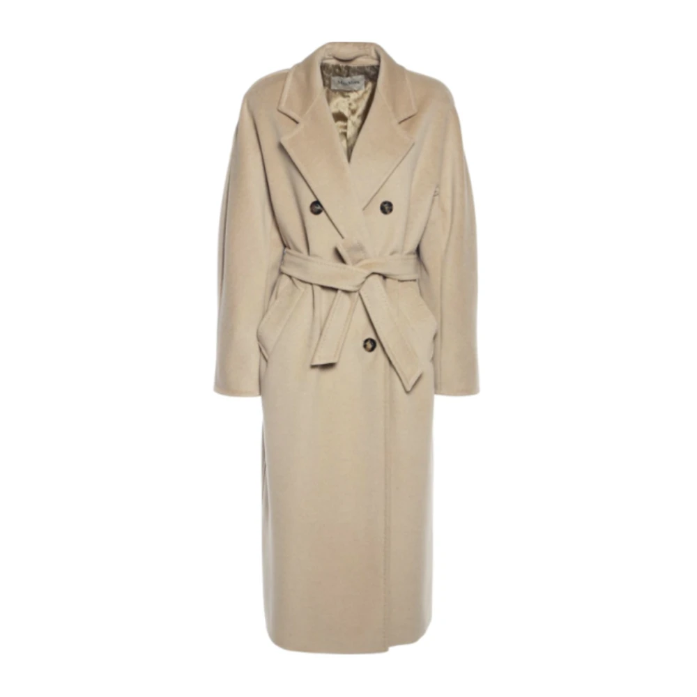 Max Mara Beige Jas Iconisch Designobject Beige Dames