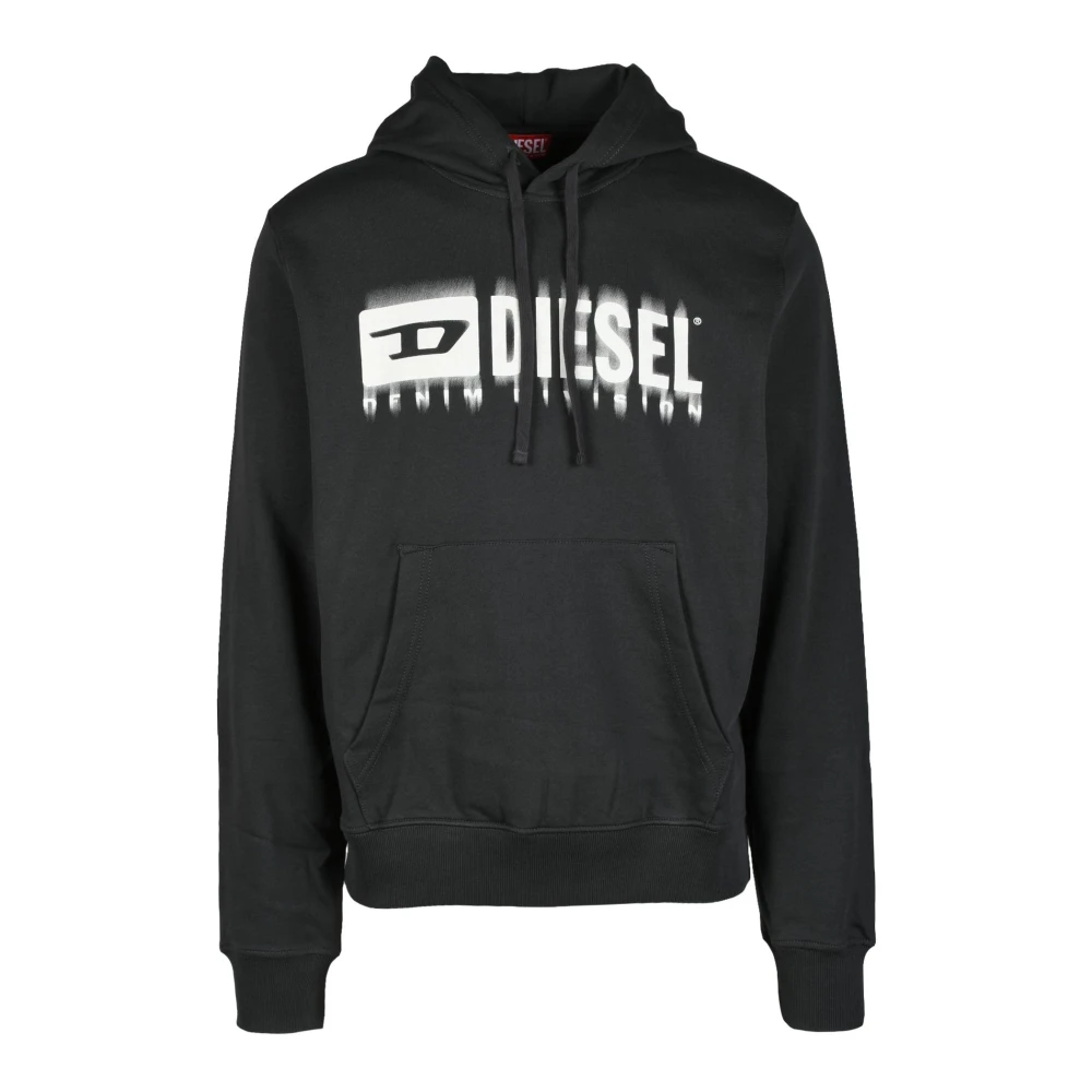 Diesel Sweatshirt Black Heren