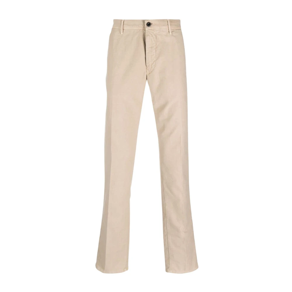 Incotex Men's Beige Pantaloni Chinos