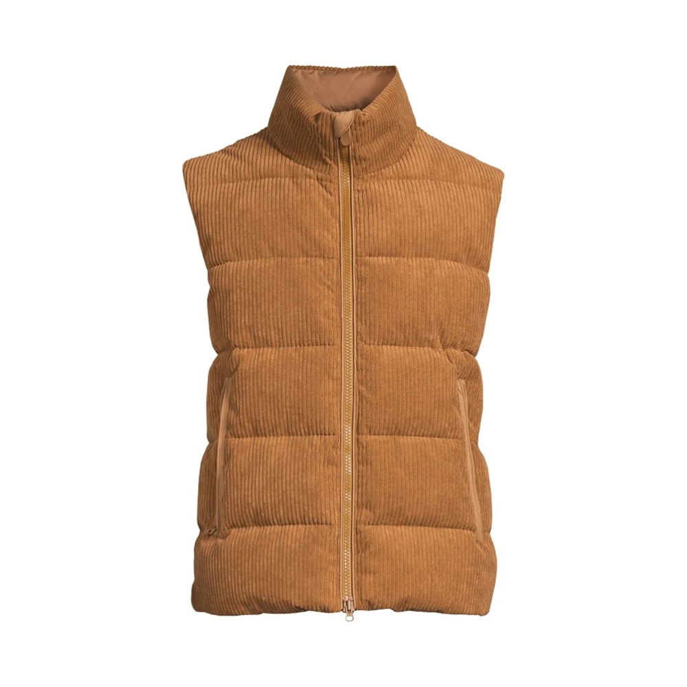 Save The Duck Mouwloze blouson euryops kameel Brown Heren