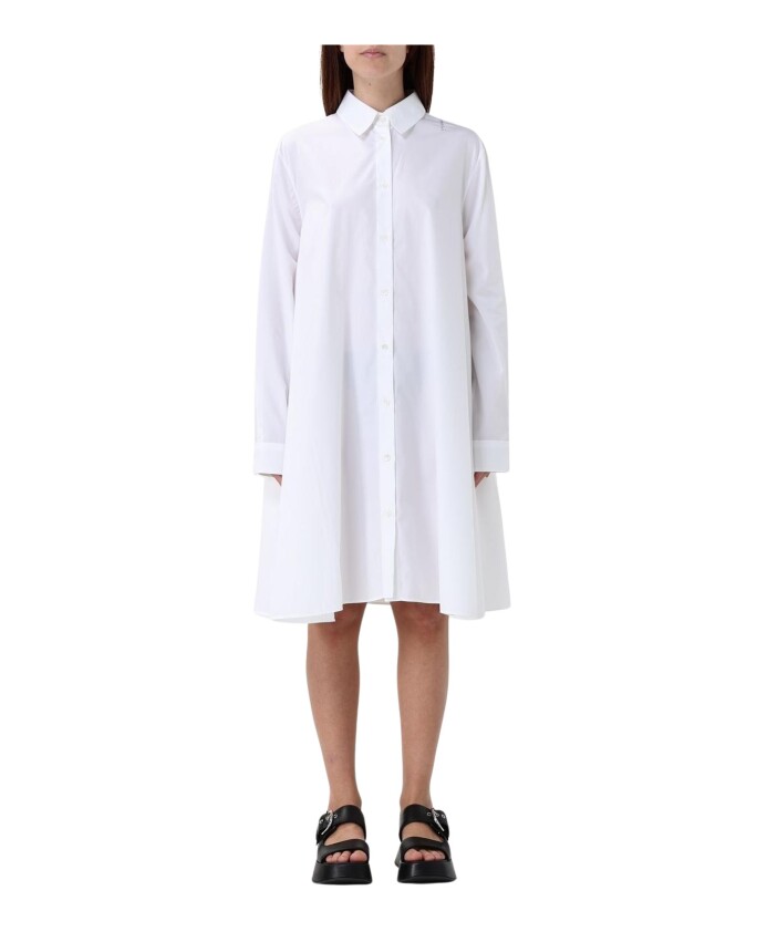 robe-chemise-blanche-en-popeline
