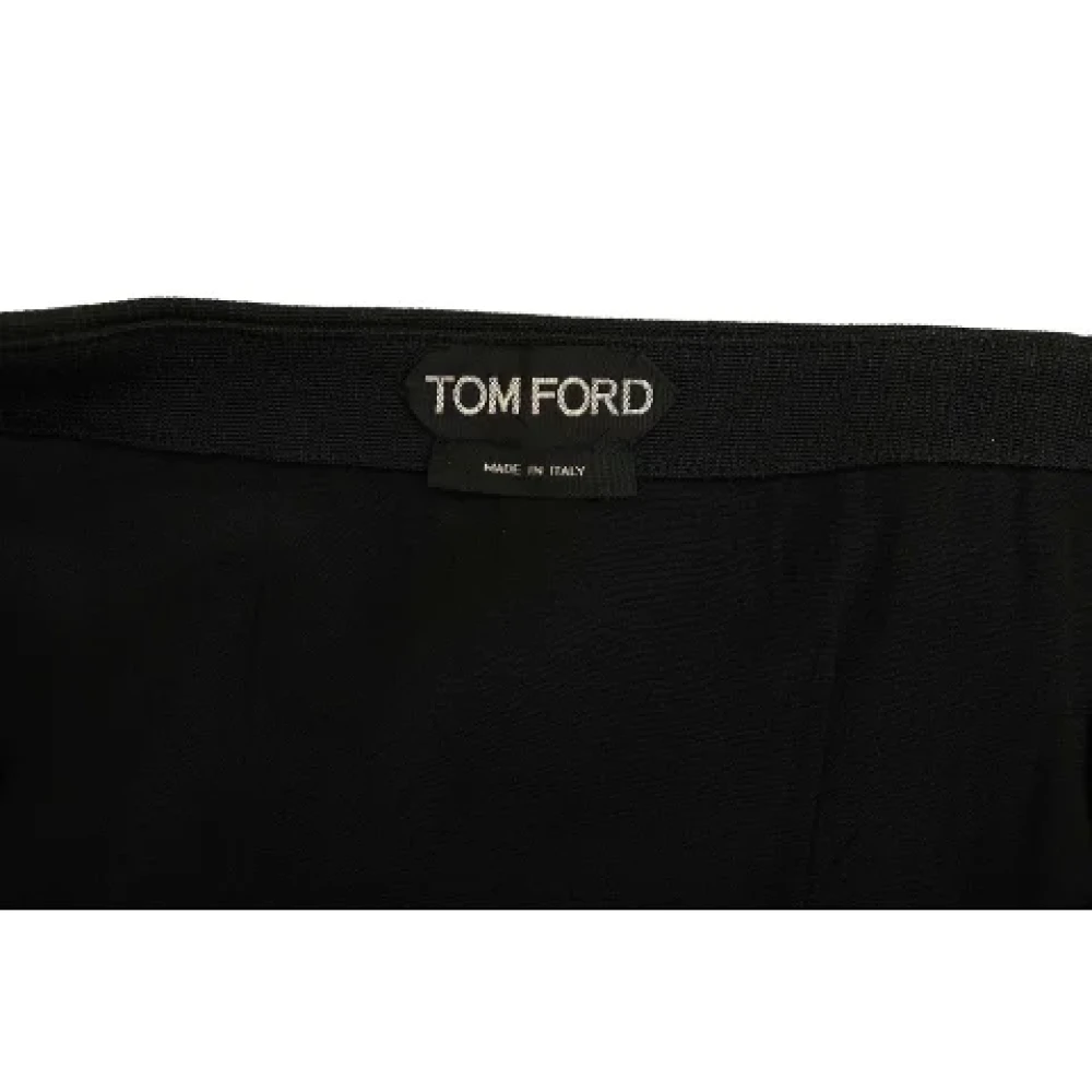 Tom Ford Pre-owned Fabric bottoms Black Dames