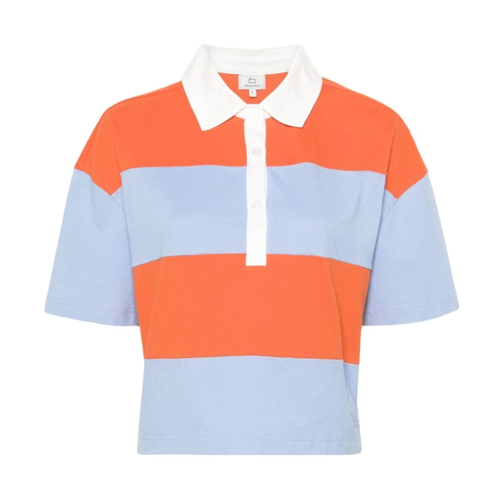 Woolrich Polo Shirts Orange Dames