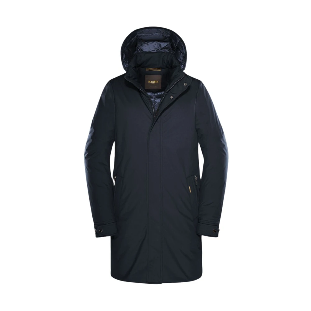 Moorer - Coats > Parkas - Blue - Moorer - Modalova