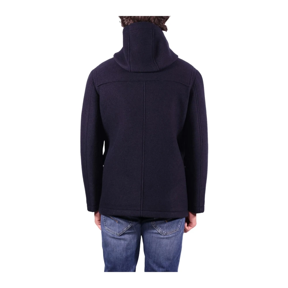 Manuel Ritz Stijlvolle wollen jas Blue Heren