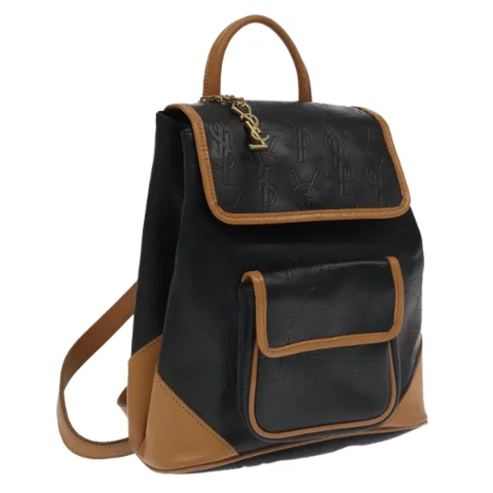 Pre-owned > Pre-owned Bags > Pre-owned Backpacks - - Saint Laurent Vintage - Modalova
