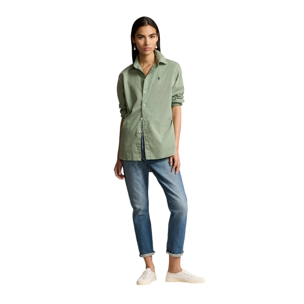 Polo Ralph Lauren Stijlvolle Shirt voor Mannen Green Dames
