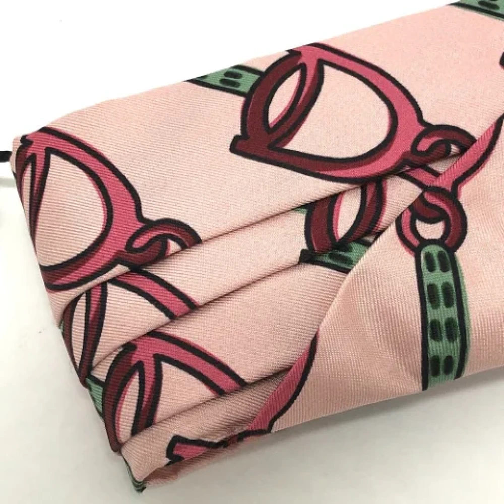 Gucci Vintage Pre-owned Fabric hair-accessories Pink Dames