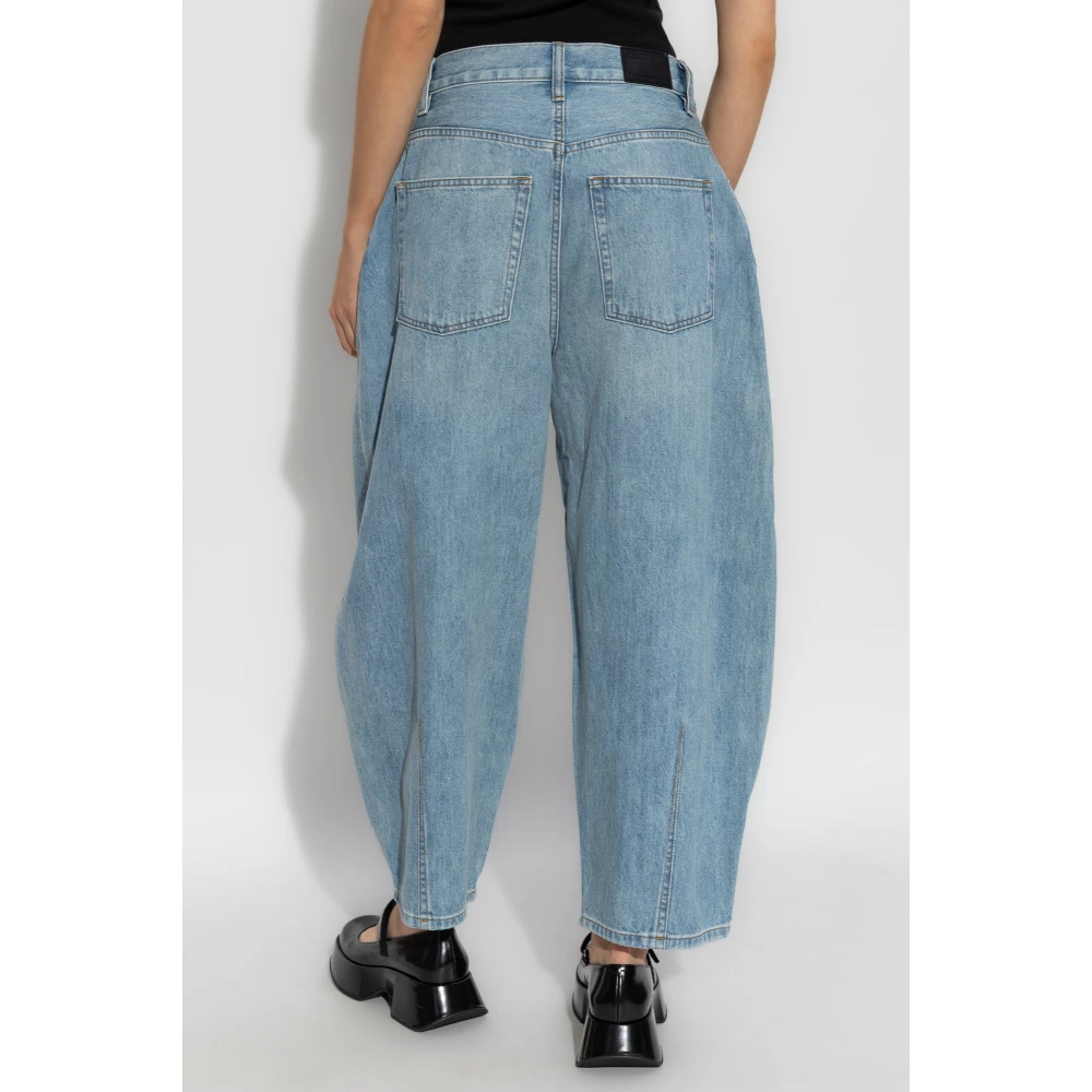 Helmut Lang Jeans Cocoon Blue Dames