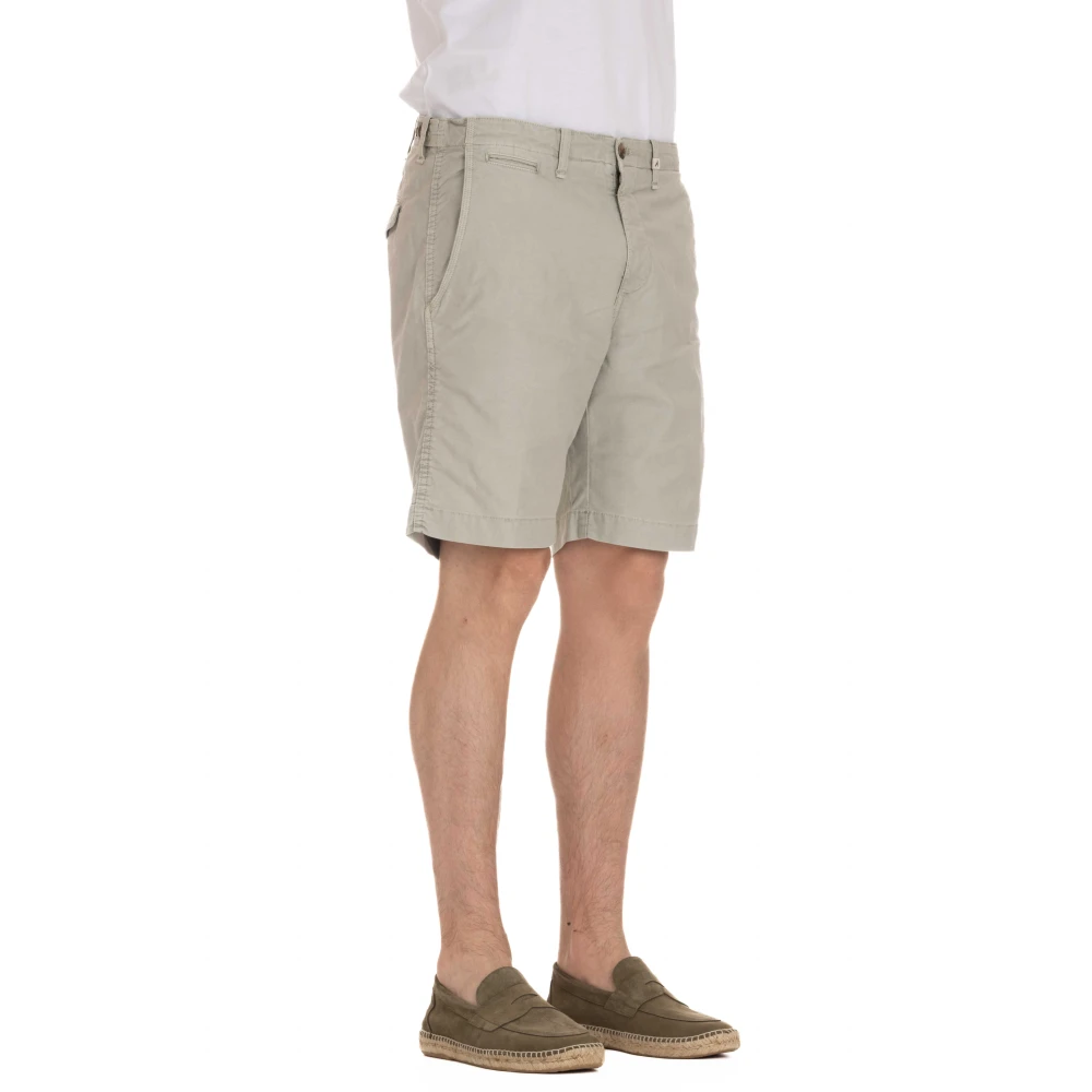 Myths Groene Katoenen Bermuda Shorts Green Heren