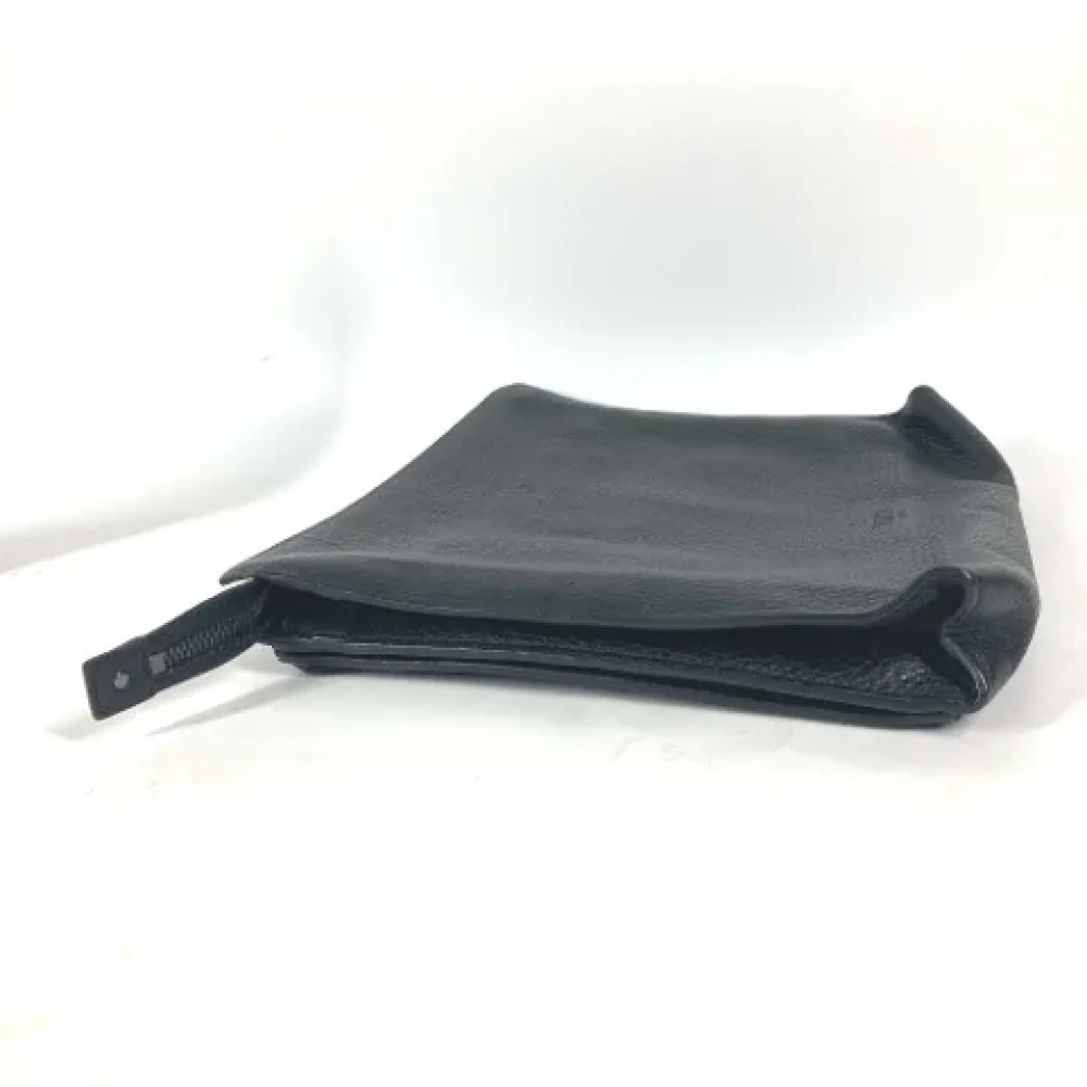 Valentino Vintage Pre-owned Leather clutches Black Dames