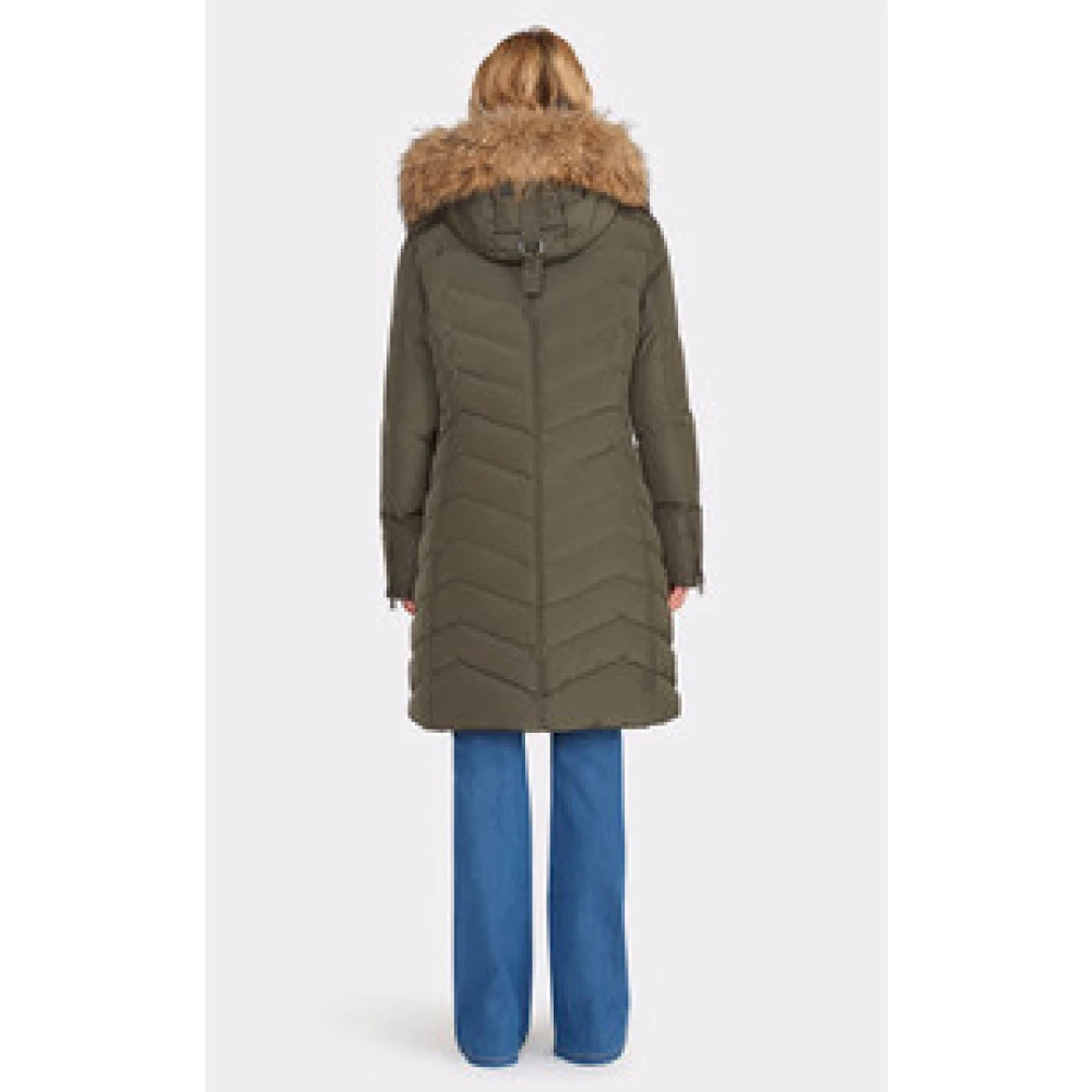 Saki Jemma Khaki Donsjas Green Dames