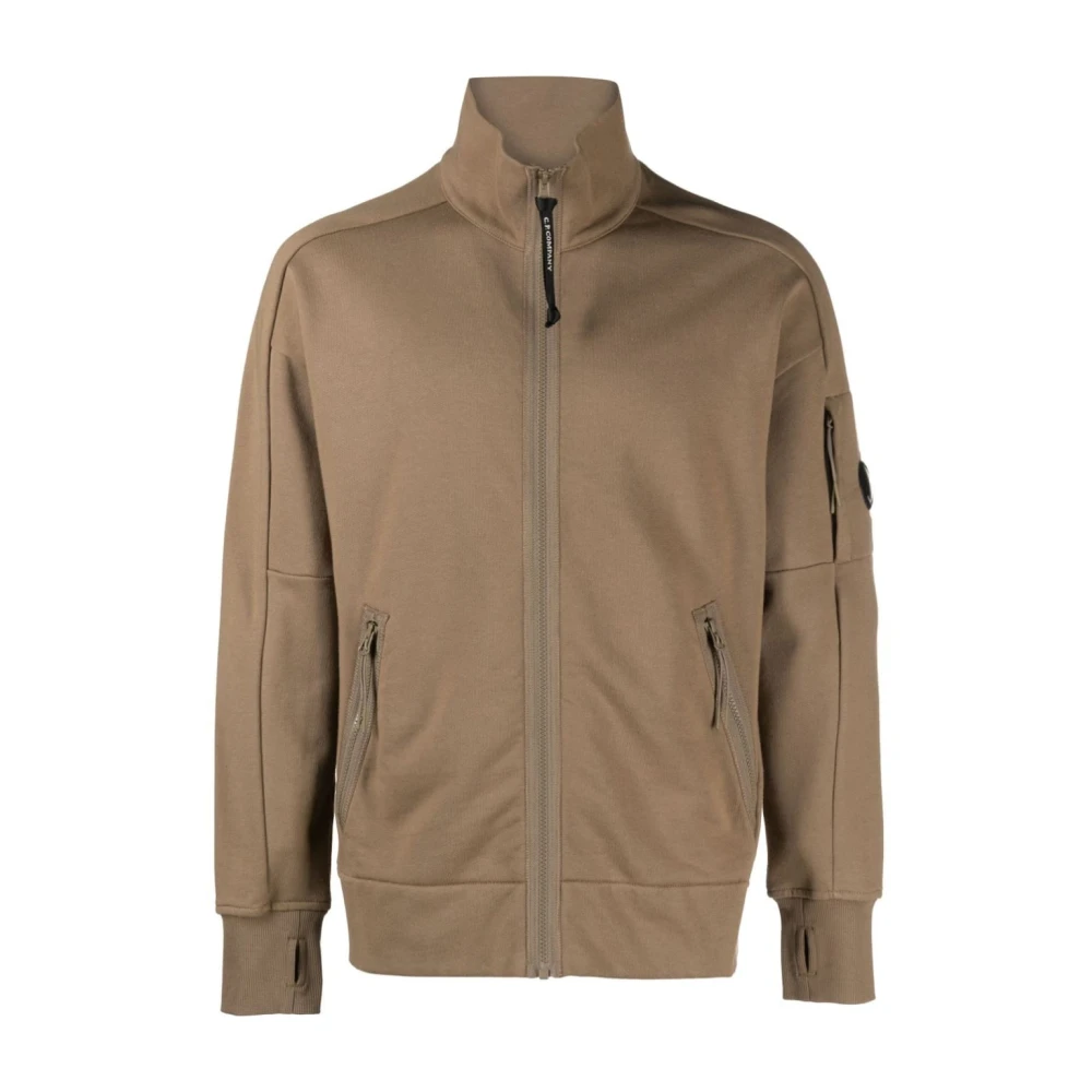 C.P. Company Grijze Hoodie Sweatshirt Casual Stijl Gray Heren