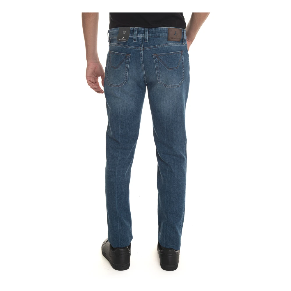 Jeckerson Denim Jeans met ritssluiting Blue Heren