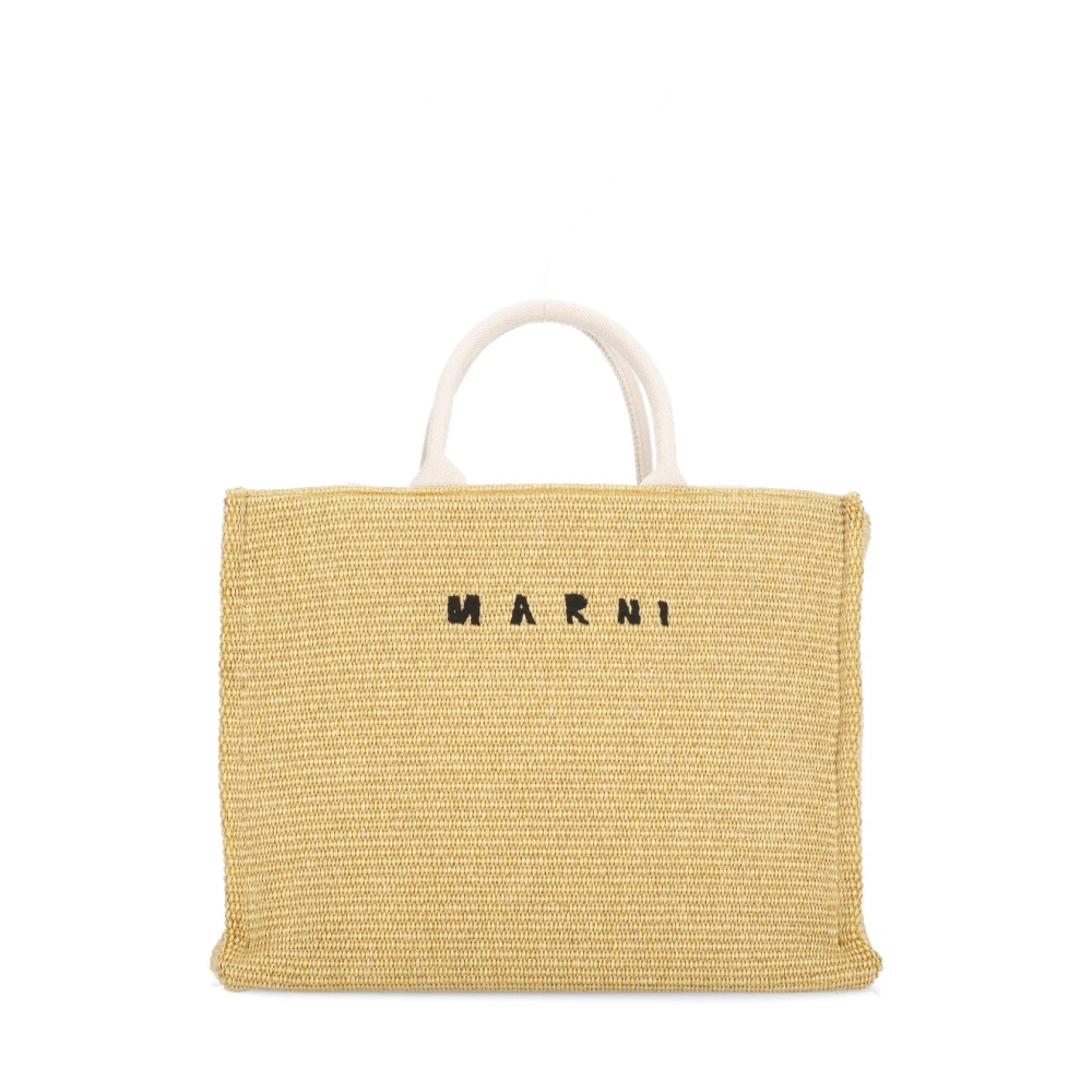 Marni - Bags > Tote Bags - Beige - Marni - Modalova