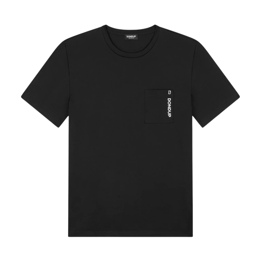 Dondup - Tops > T-Shirts - Black - Dondup - Modalova