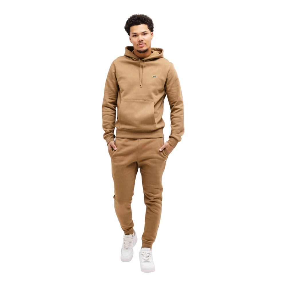 Lacoste Brun Hoodie Träningsdräkt Herr Brown, Herr