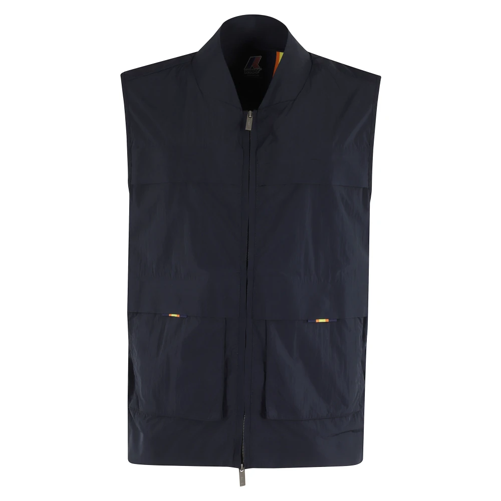 K-Way - Jackets > Vests - Blue - K-Way - Modalova