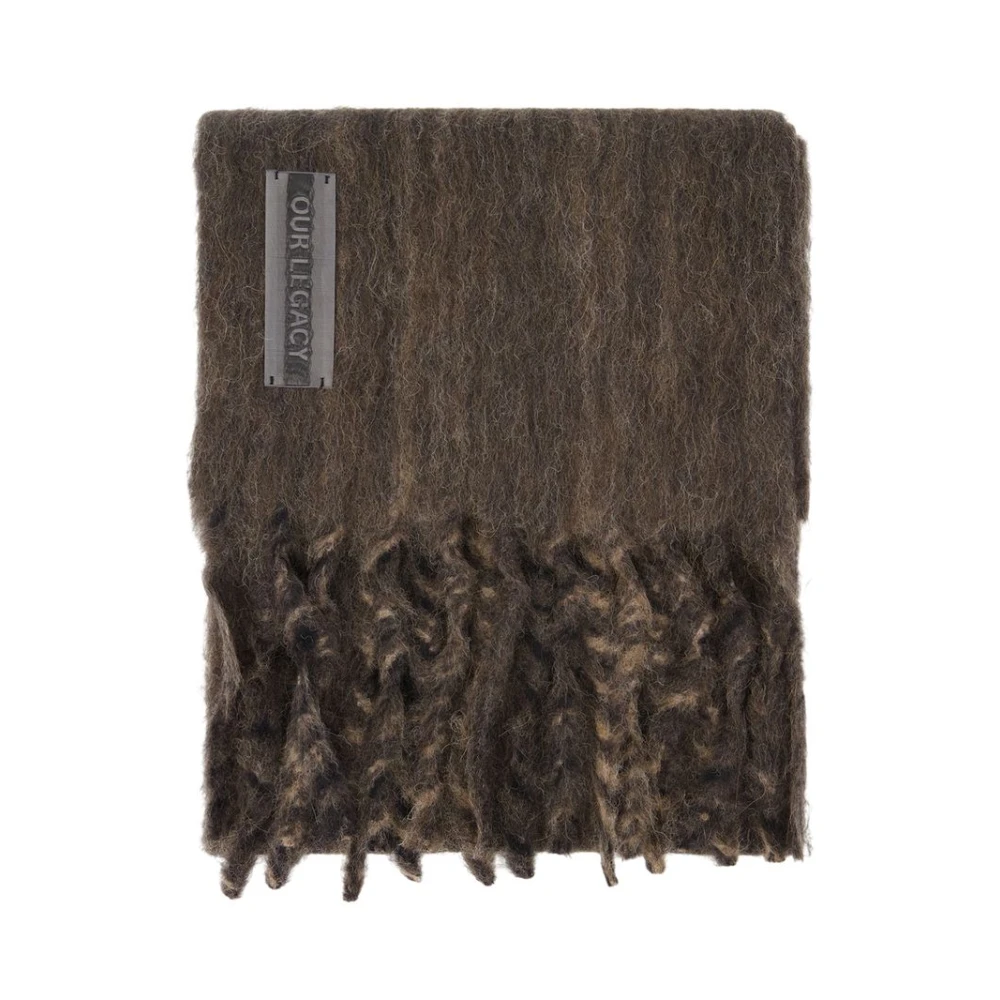 Our Legacy Unisex Brown Scarf "Estate" - Image 2