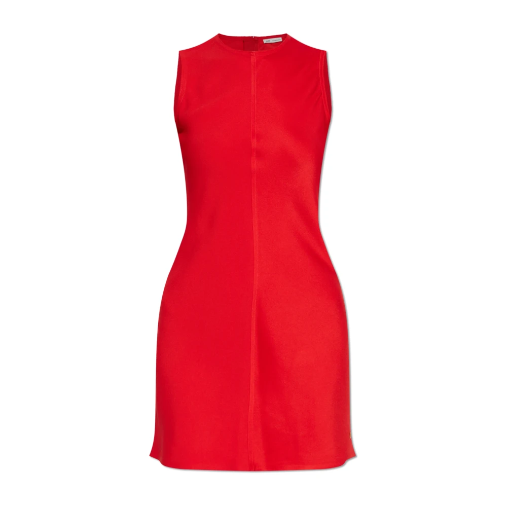Ami Paris Mouwloze jurk Red Dames