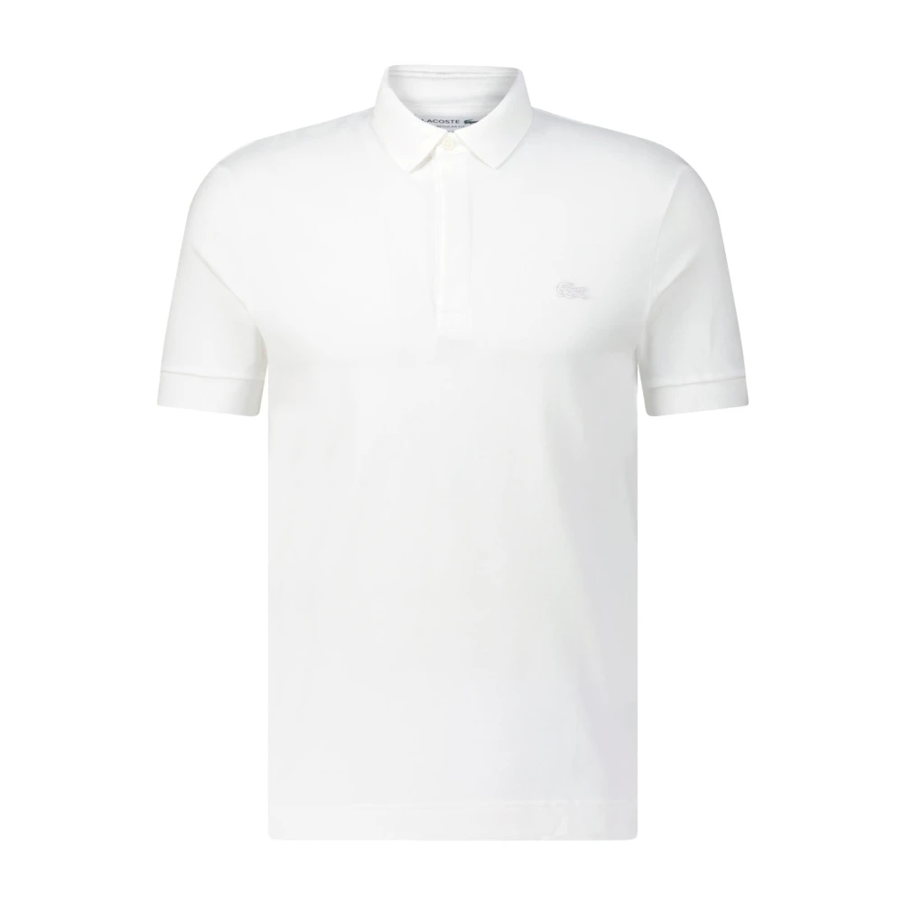 Lacoste Klassisk Polo Tröja White, Herr