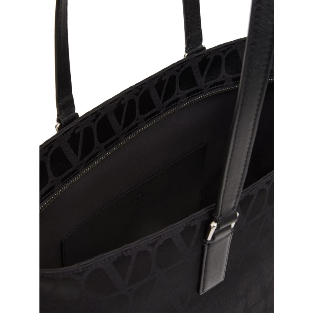Valentino Garavani Iconography Tote Bag Zwart Black Heren