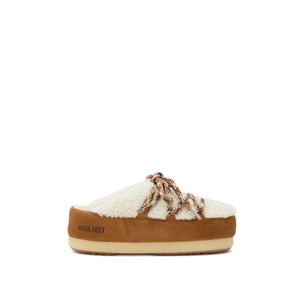 Moon Boot Women's Beige Mules Evx - Image 2