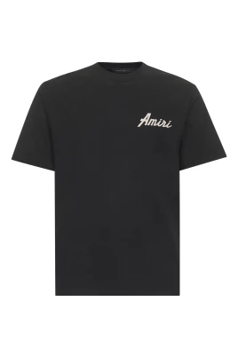 Script Logo Svart T-shirts och Polos
