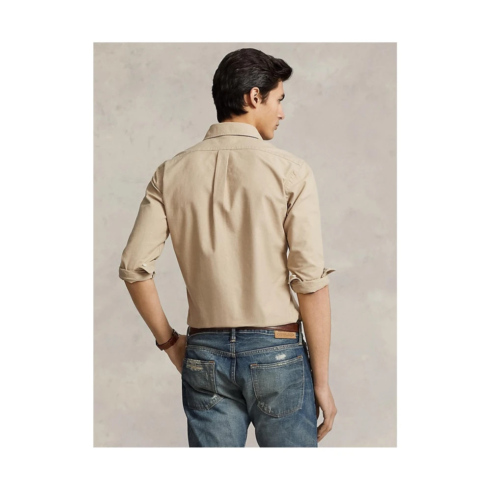 Ralph Lauren Stijlvolle Shirt voor Mannen Beige Heren