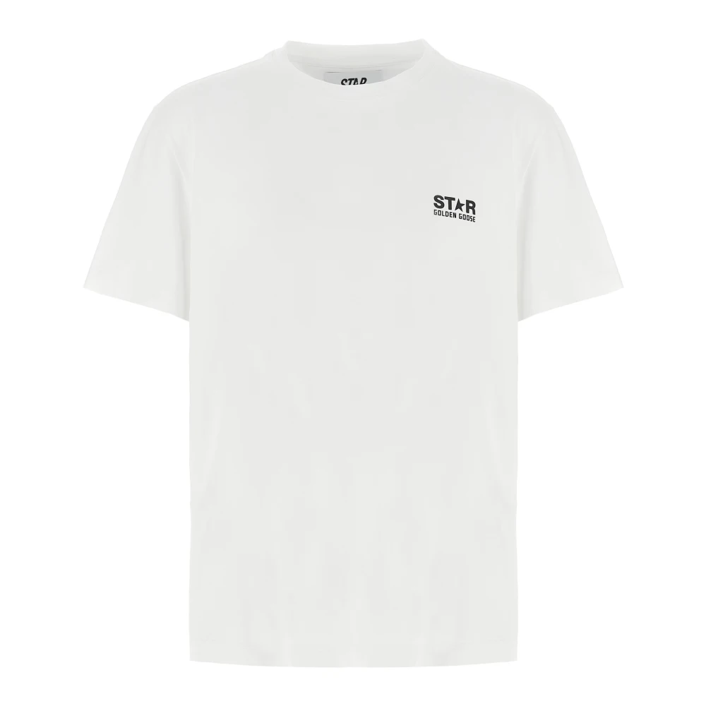 Golden Goose Men's White Star Collection T-Shirt - T-Shirts - L - Tops