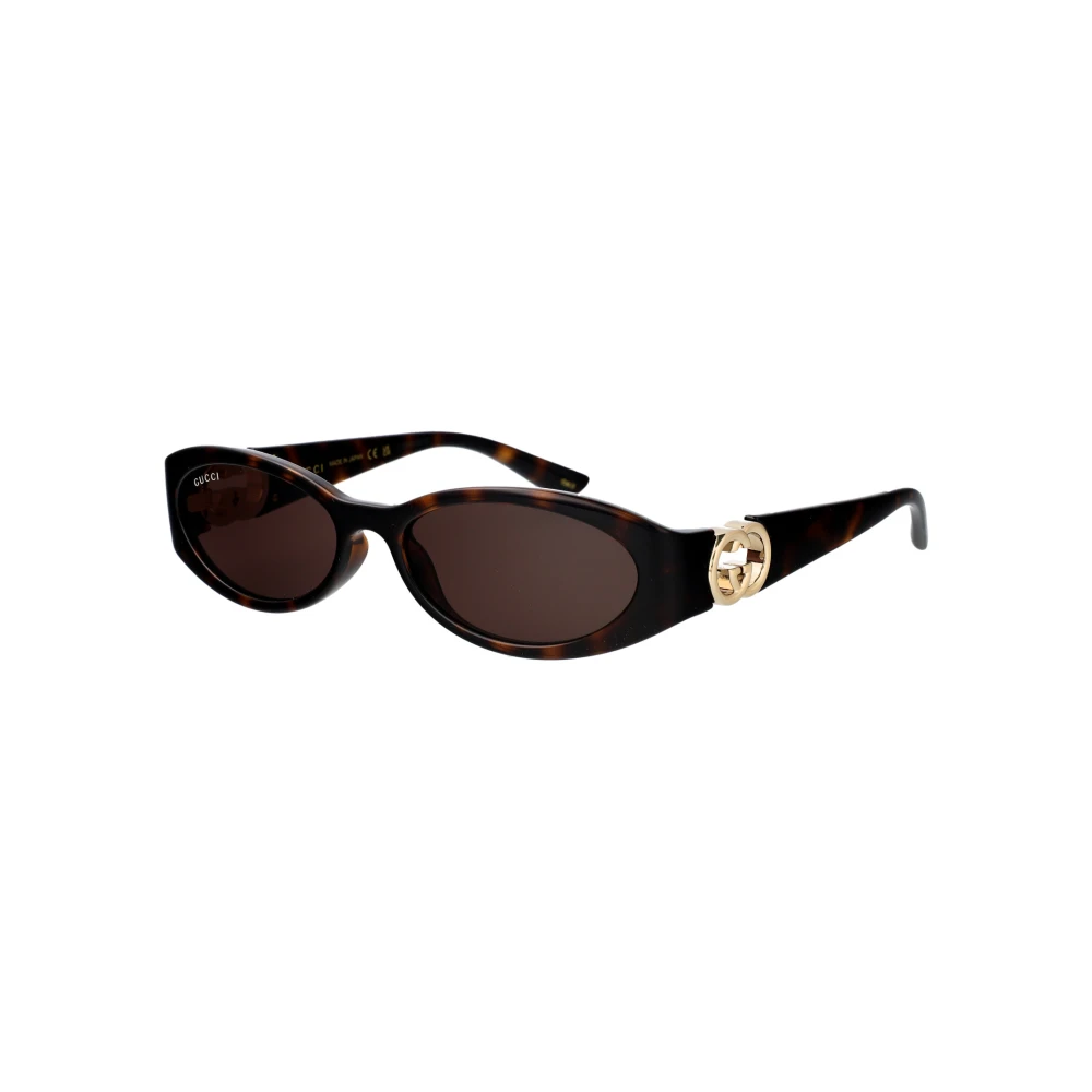 Gucci Stiliga solglasögon Gg1660S Brown, Dam